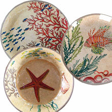 Carica l'immagine nel visualizzatore di Gallery, Sea Life Servizio 6 posti tavola infrangibili Rose e Tulipani