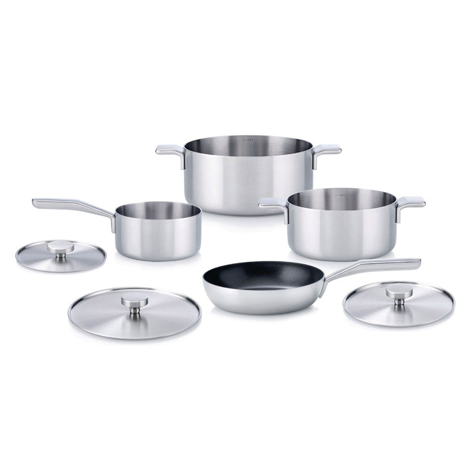 Alessi Casseruola cm 20 + coperchio acciaio induzione Pots & Pans –  Casabella Milano