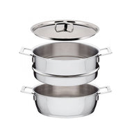 Alessi Set Cuocivapore 3 pezzi induzione Pots & Pans