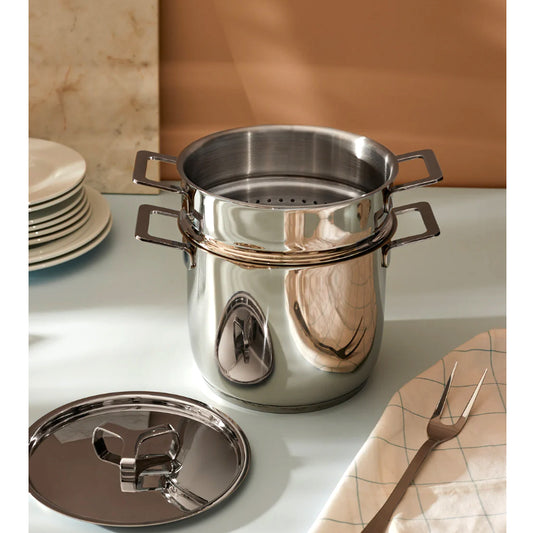 Alessi Pasta set 3 pezzi induzione Pots & Pans