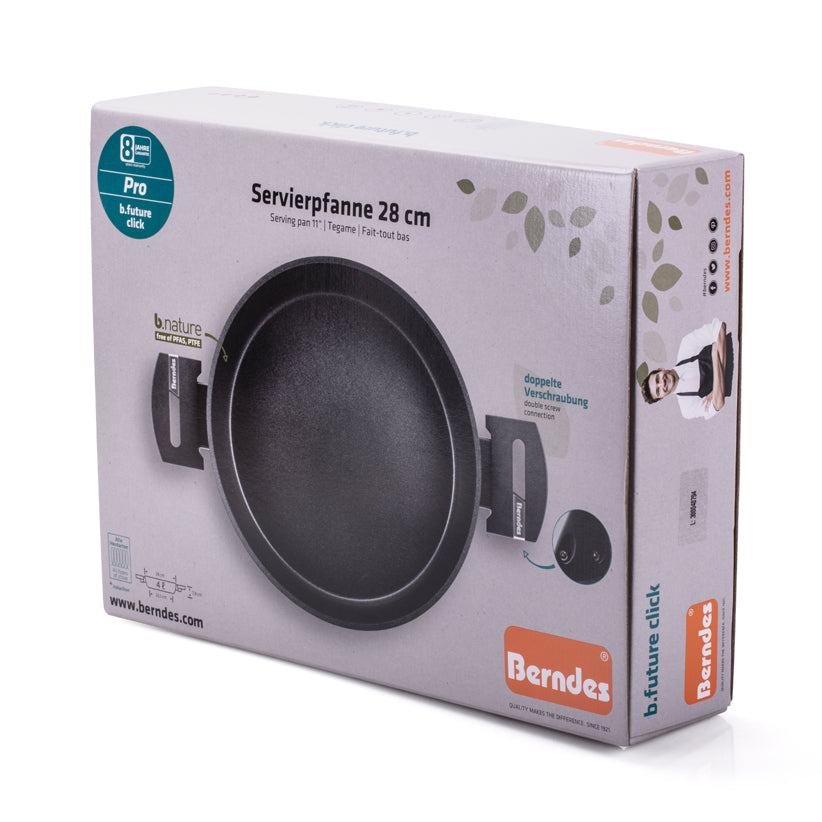 B.Future Pan 2 handles Natural non-stick 3 Berndes sizes – Casabella Milano