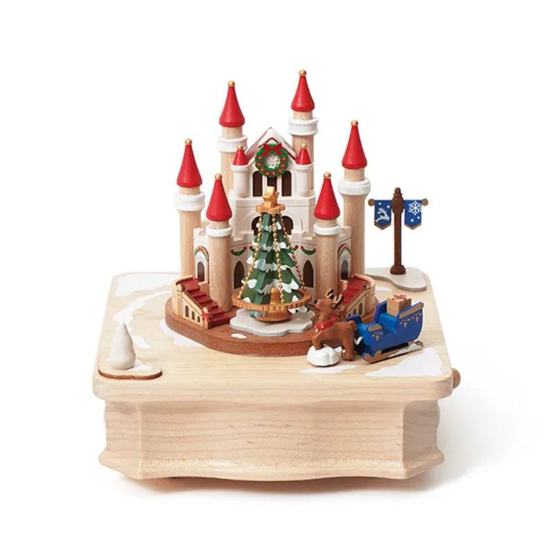 Carillon Il Castello di Natale Wooderful life