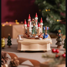 Carica l&#39;immagine nel visualizzatore di Gallery, Carillon Il Castello di Natale Wooderful life
