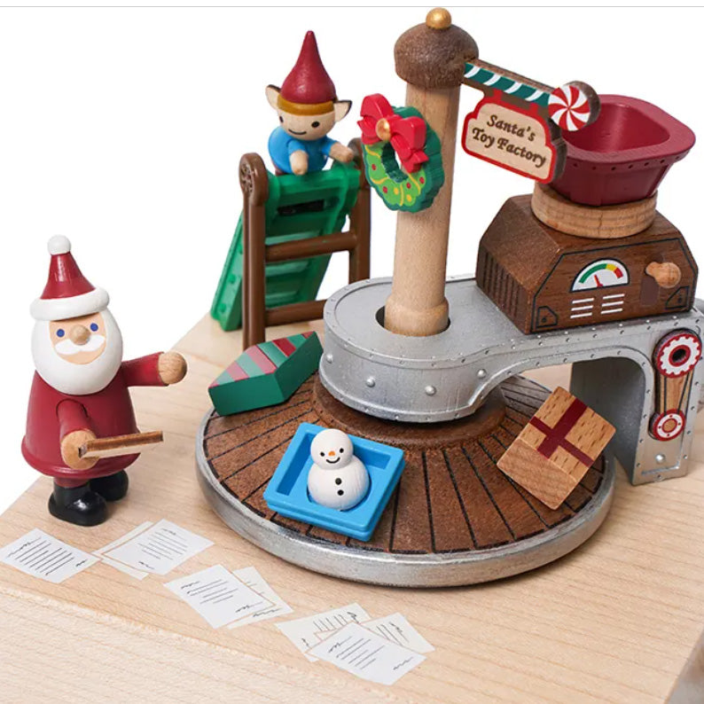 Music Box Christmas Gift Factory Wooderful life – Casabella Milano