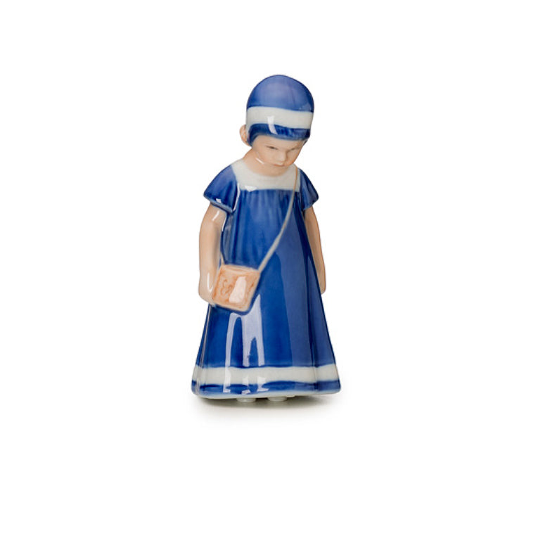 Royal Copenhagen Elsa stickers with Blue Dress Mini 13 cm