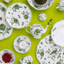 Carica l'immagine nel visualizzatore di Gallery, Rosa Rosae Servizio tavola 18 pezzi porcellana d'osso Geminiano Cozzi
