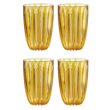 Load the image in the Gallery viewer, Guzzini Set 4 Dolcevita color glasses
