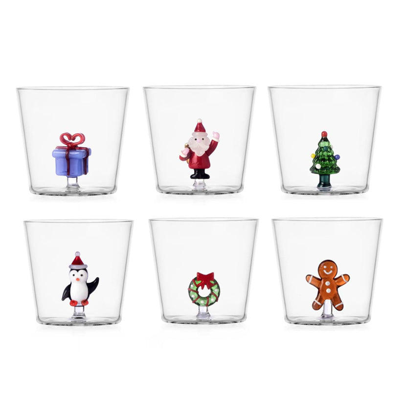 Bicchieri Natale 2025 Ichendorf 6 pezzi