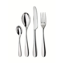 Load the image in the Gallery viewer, New milan service cutlery 16 pieces alessi steel

