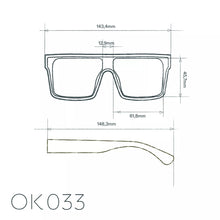 Load the image in the Gallery viewer, Okkia sunglasses Tokyo various colors
