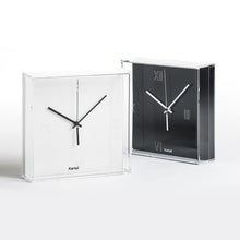 Load the image in the Gallery viewer, Tic &amp; Tac Black Kartell wall watch
