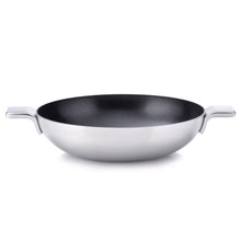 Load the image in the Gallery viewer, Alessi Bones Wok 28 cm Trilamina /non -stick steel + lid
