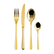 Sambonet Taste Gold Servizio posate 24 pezzi acciaio PVD