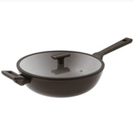 Sambonet Wok cm 30 antiaderente + cop. Titan Pro induzione