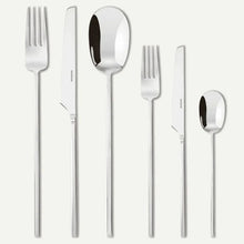 Load the image in the Gallery viewer, Baguette cutlery service 24 pieces 18/10 steel Sambonet 52586-81
