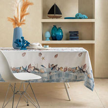 Load the image in the Gallery viewer, Panarea anti -area tablecloth various sizes the black goose 1tx104
