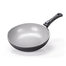 Load the image in the Gallery viewer, B-perfect wok jumping jump 28 cm natural anti-anti-anti-anti-fatigue + BERNDES removable handle
