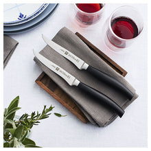 Carica l'immagine nel visualizzatore di Gallery, Zwilling Set 2 Coltelli bistecca lama liscia temprata a ghiaccio
