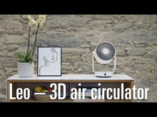 Carica e avvia il video nel visualizzatore di galleria, Leo Ventilatore 3d design air circulator Stadler Form
