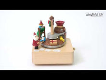 Carica e avvia il video nel visualizzatore di galleria, Carillon Fabbrica dei doni di Natale Wooderful life
