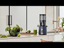 Upload and start the video in the gallery viewer, Hurom H300 black juice extractor + digital recipe book
