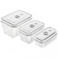 Load the image in the Gallery viewer, Fresh &amp; Save Starter Kit 3 S/M/L Zwilling plastic jars
