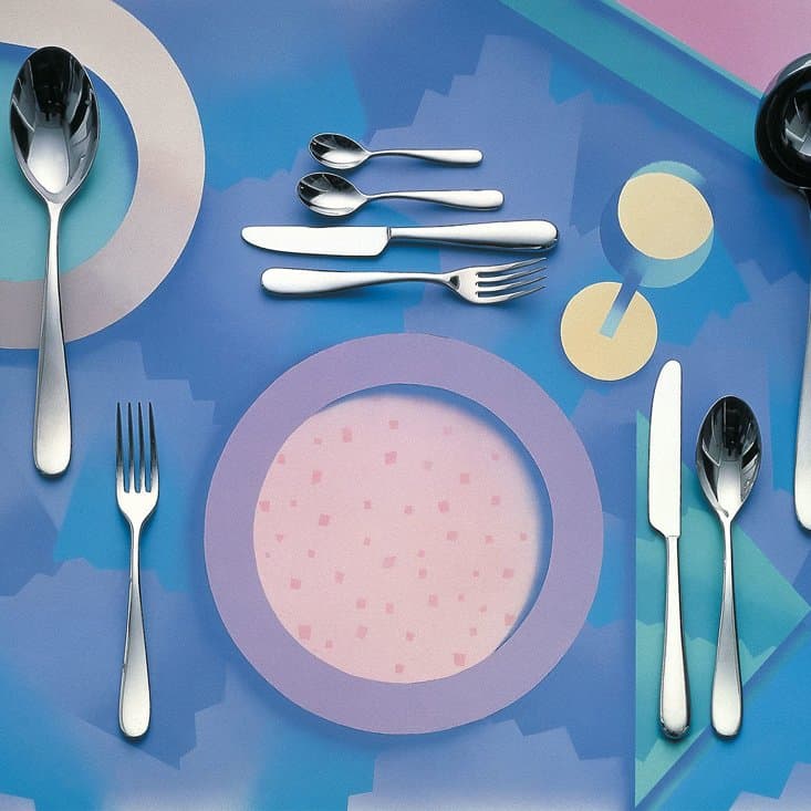 Set Posate 24 Pezzi MICHELINO Mila – Acciaio Inox Per 6 Persone – Coltelli, Forchette, Cucchiai, Cucchiaini - 2