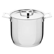 Alessi Pentola alta cm 20 + coperchio acciaio induzione Pots & Pans