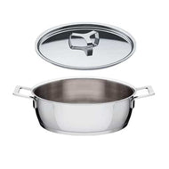 Alessi Tegame basso cm 24 + coperchio acciaio induzione Pots & Pans