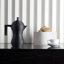 Load the image in the Gallery viewer, Alessi Coffee maker Black chick various MDL02BB sizes
