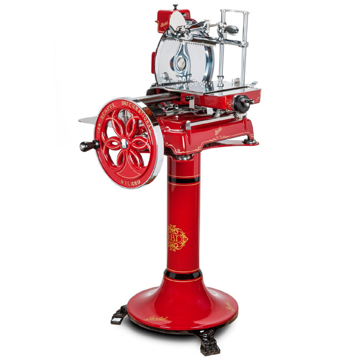 Berkel slicer flywheel B114 red + pedestal