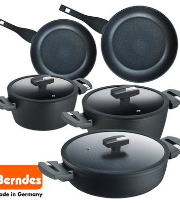 Berndes Batteria 8 pezzi antiaderente induzione Enduro
