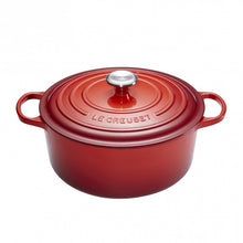 Load the image in the Gallery viewer, Le Creuset Cocotte EVO Round Glazed cast iron cm 26 induction
