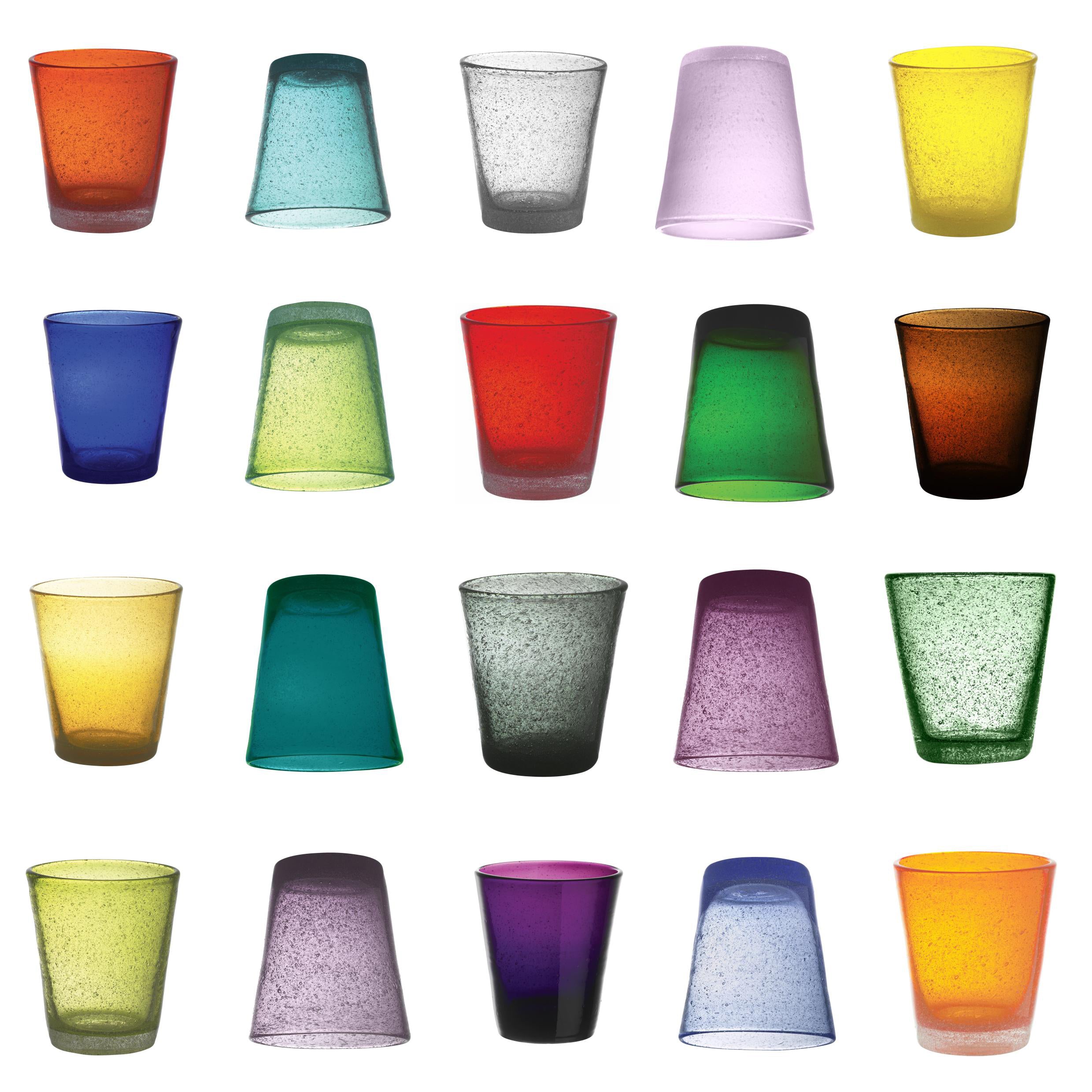 Bicchieri da acqua colorati in vetro di qualità Villeroy & Boch Bicchieri da acqua colorati in vetro di qualità Villeroy & Boch
