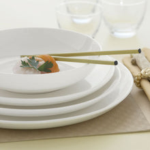 Load the image in the Gallery viewer, Florence table service 18 pieces porcelain geminian bone cozzi
