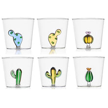 Carica l&#39;immagine nel visualizzatore di Gallery, Bicchieri Cactus Ichendorf set 6 pezzi
