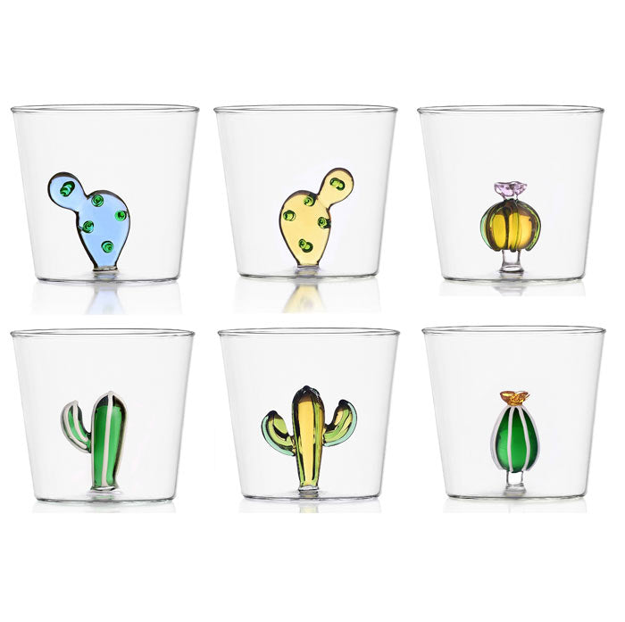 Bicchieri Cactus Ichendorf set 6 pezzi