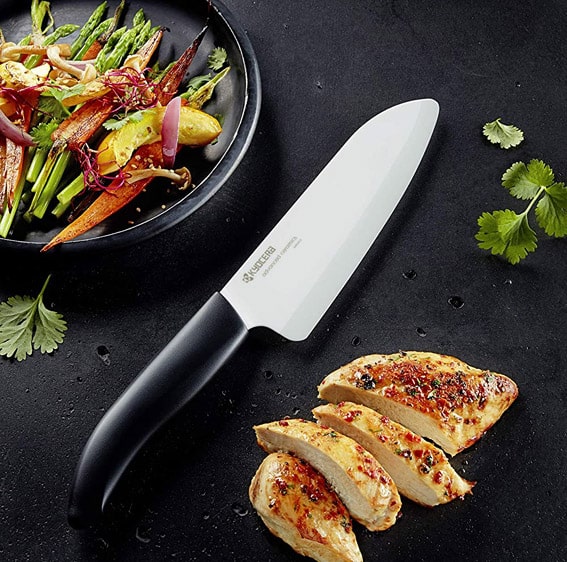 KYOCERA Japanese ceramic knife chef blade 18 cm