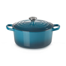 Load the image in the Gallery viewer, Le Creuset Cocotte EVO Round glazed cast iron cm 24 induction
