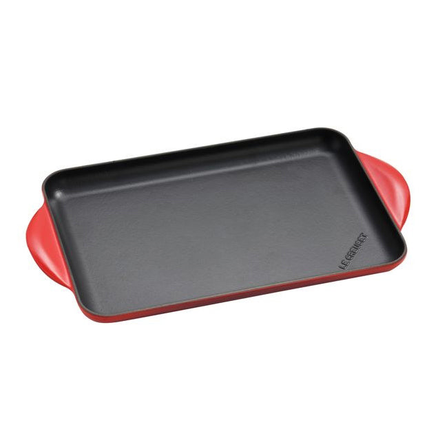 Le Creuset Rectangular cast iron grouse 32 cm smooth induction