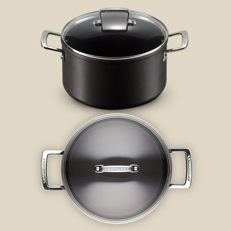 Le Creuset non-stick pan induction cm 18 + lid