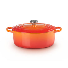 Load the image in the Gallery viewer, Le Creuset Cocotte EVO oval glazed cast iron cm 27 induction
