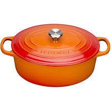 Load the image in the Gallery viewer, Le Creuset cocotte evo oval cast iron glazed cm 29 induction
