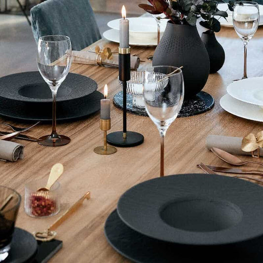 Piatto Pasta Gourmet nero Manufacture Villeroy & Boch