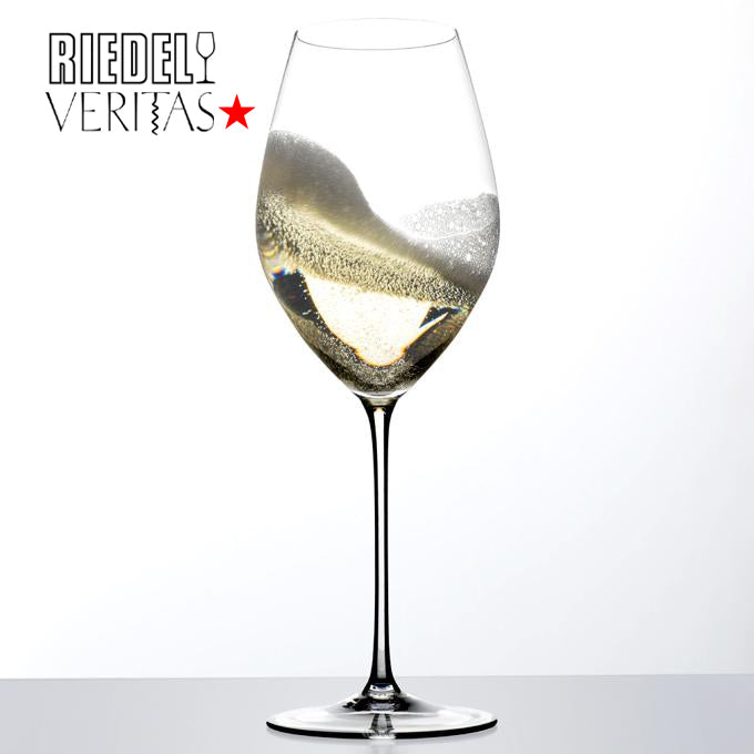 Riedel 6 calici Champagne Wine glass Veritas cristallo soffiato 6449/28