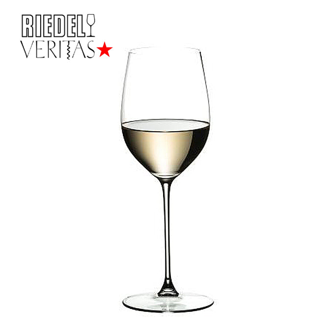 Rielel 4 goblets Viognier Chardonnay Veritas Blown crystal 6449/05