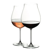 Load the image in the Gallery viewer, Riedel Set 6 Blown Crystal Goblets New World Pinot Noir Veritas 6449/67
