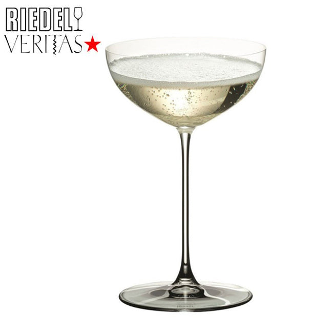 Riedel Set 6 Cups Champagne Veritas Blown Crystal 6449/09