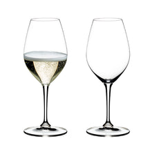 Load the image in the Gallery viewer, Riedel 4 Champagne Glass Wine Vinum Crystal Calici 6416/58
