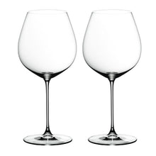 Load the image in the Gallery viewer, Rielel 6 Goblets Old World Pinot Noir Veritas Blown Crystal 6449/07
